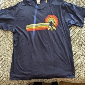 Rainbow Bee Graphic Tee